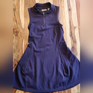 Zella Strength Performance Court Dress In Plum. Size XS 5/6